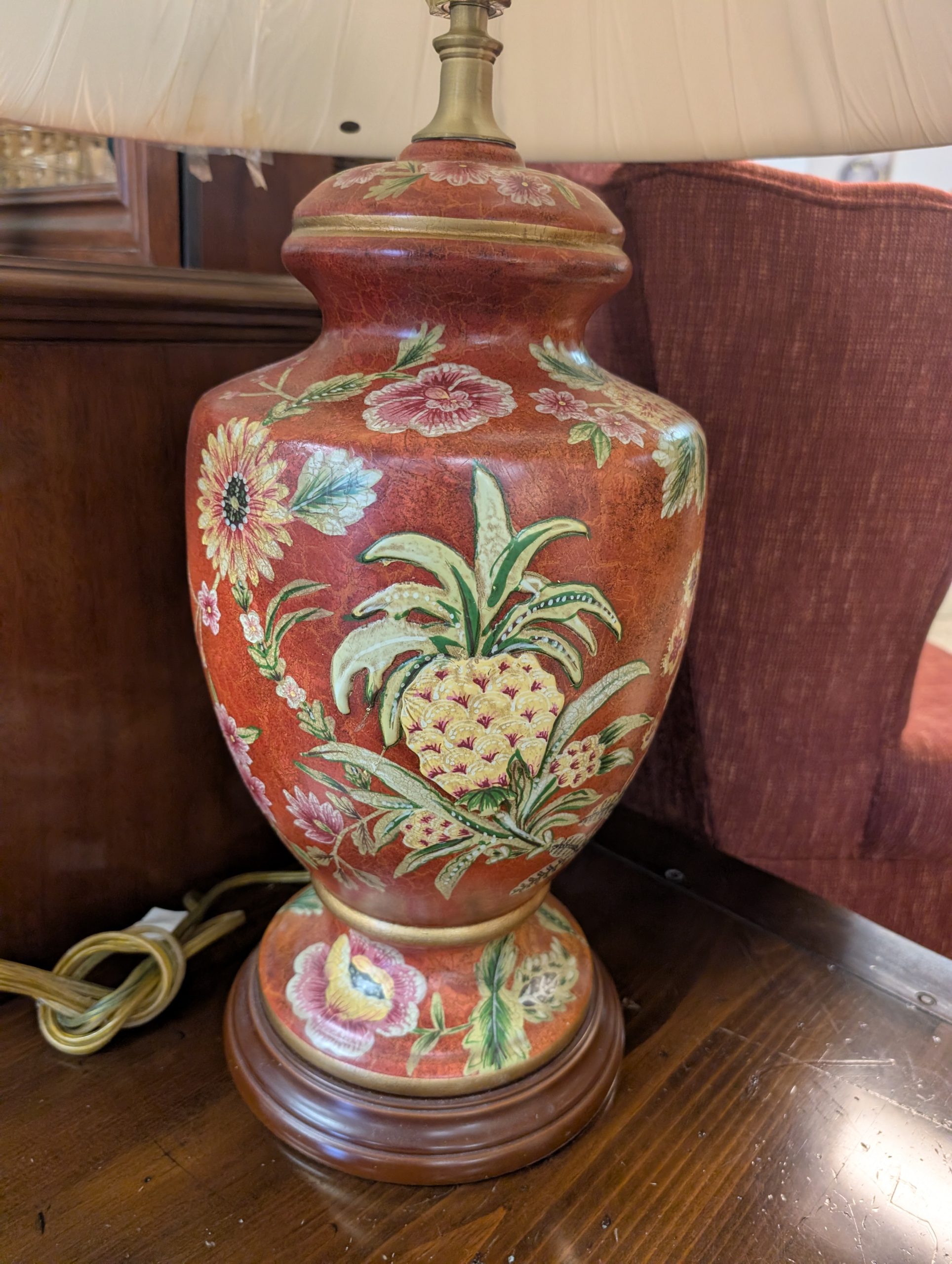 Oriental Accents Brand Pineapple Lamp - Image 2