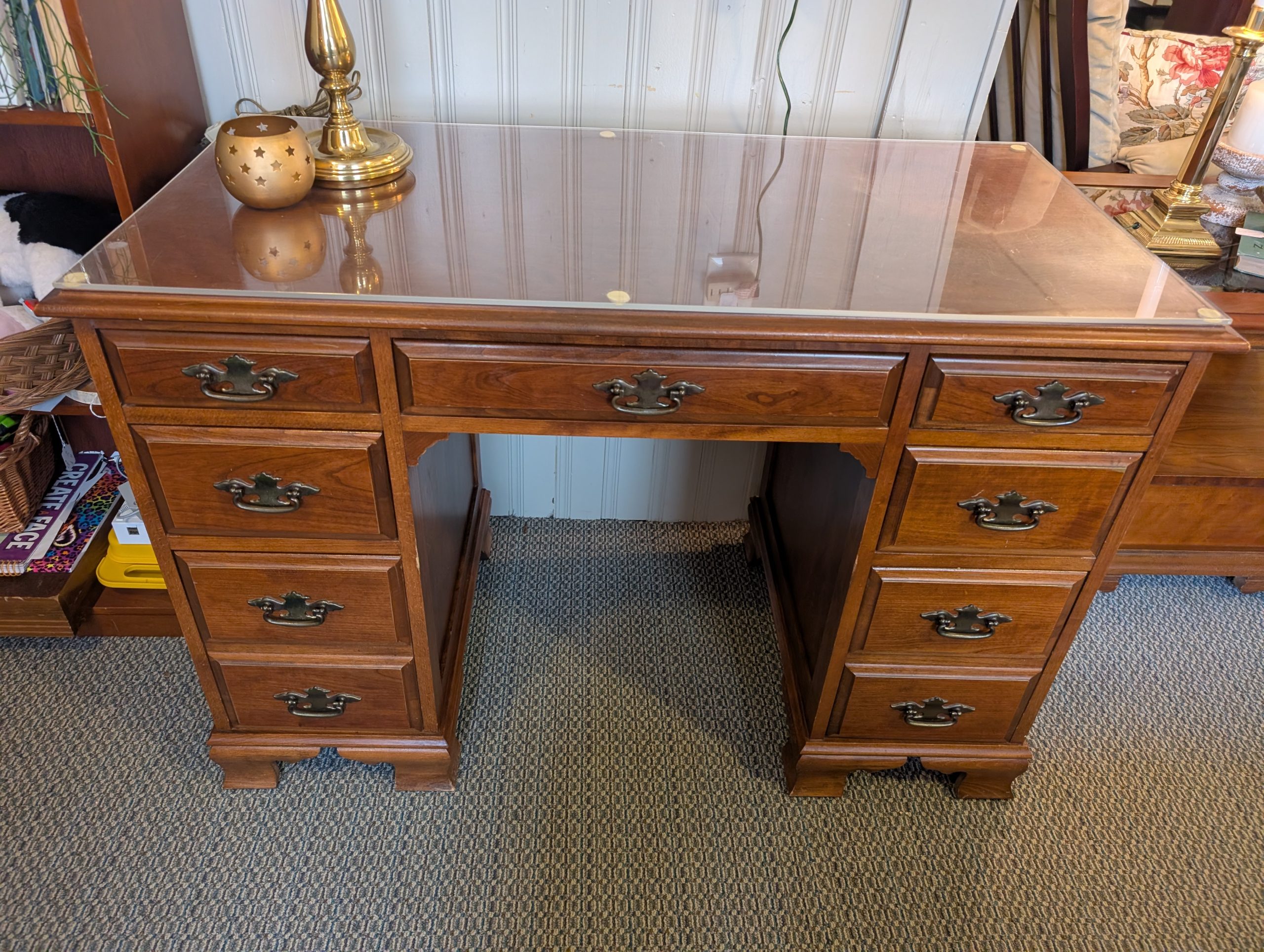Real Cherry Wood Desk