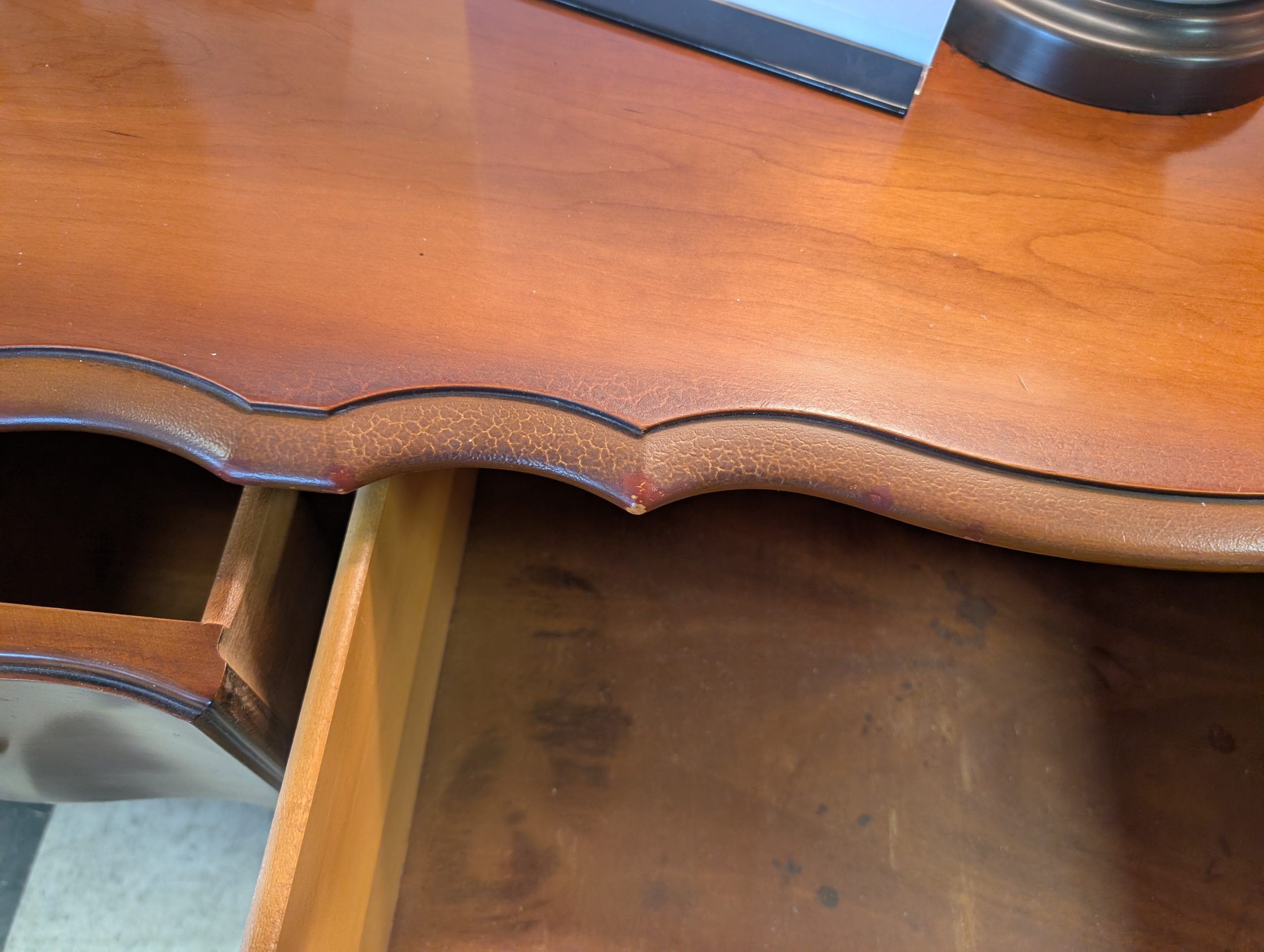 Solid Cherry French Provincial Bedroom Set - Image 7