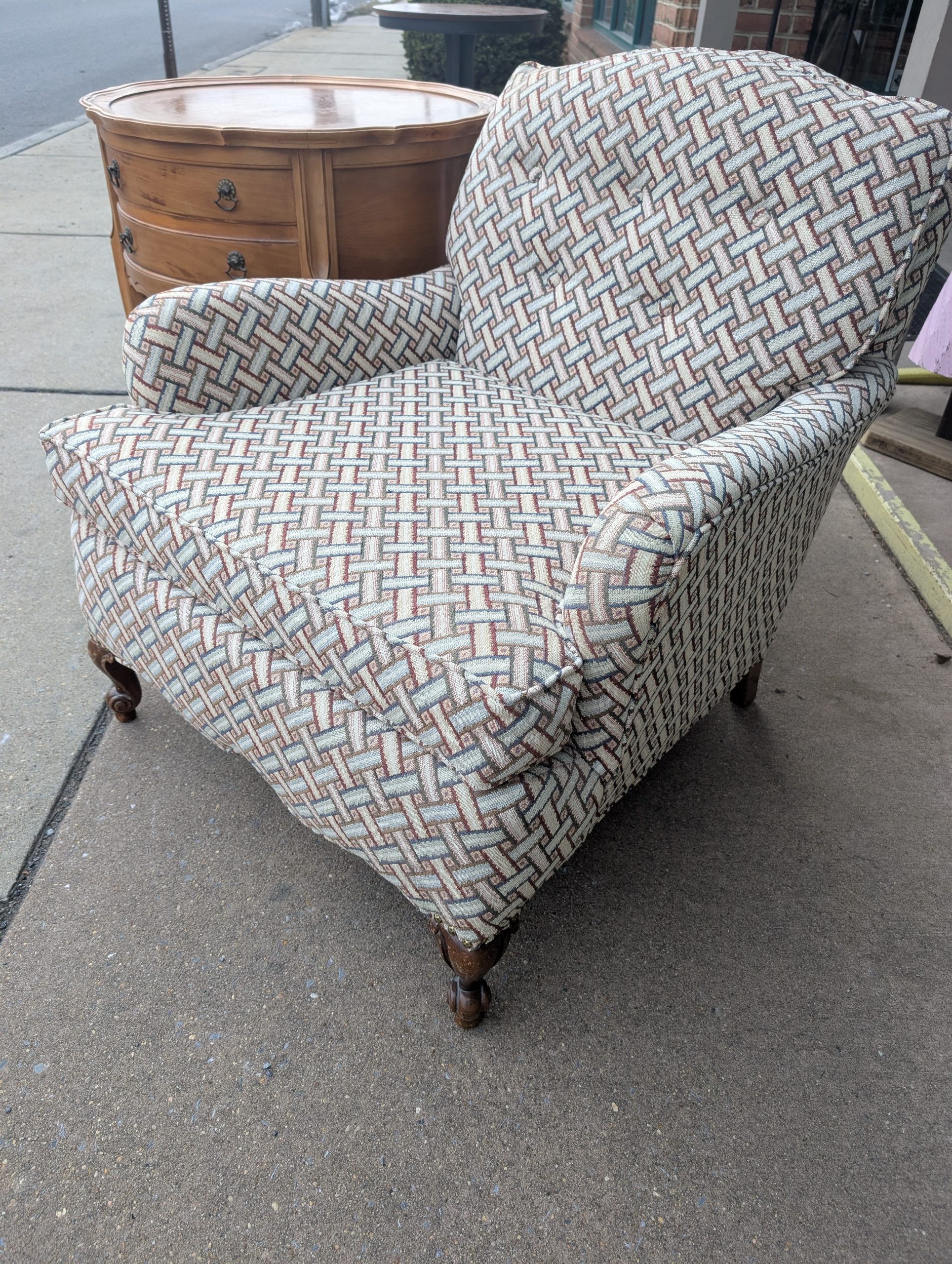 Pattern Accent Chair