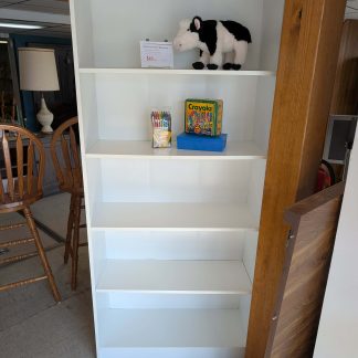 White Laminate Bookcase