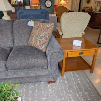 Golden Oak End Table Set