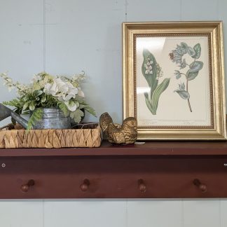 Burgundy Wall Shelf