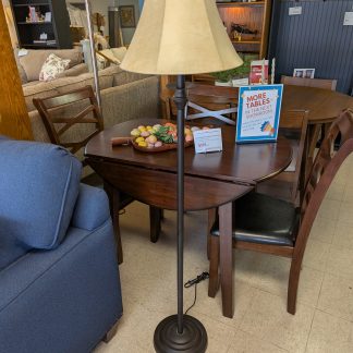 Dark Brown Floor Lamp