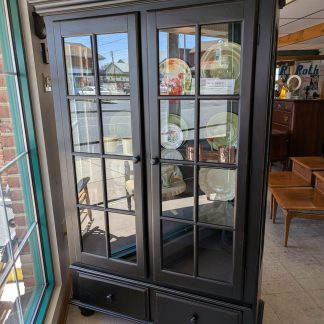 Black Display Cabinet