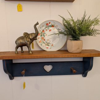 Blue Wall Shelf