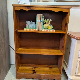 Compact Pine Bookcase