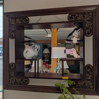 Mahogany Wall Shelf