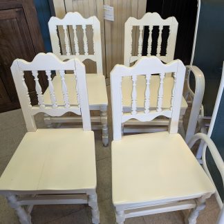 White Cottage Chair Set