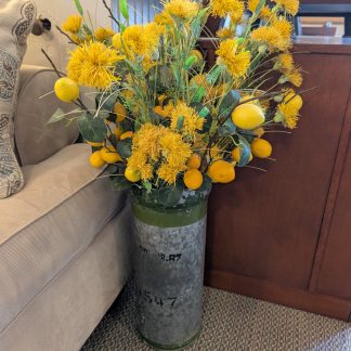 Potted Lemon Accent