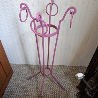 Purple Metal Umbrella Stand