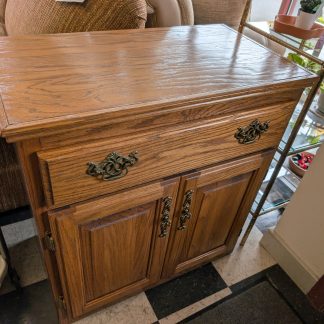 Oak Kitchen Storage Cabinet