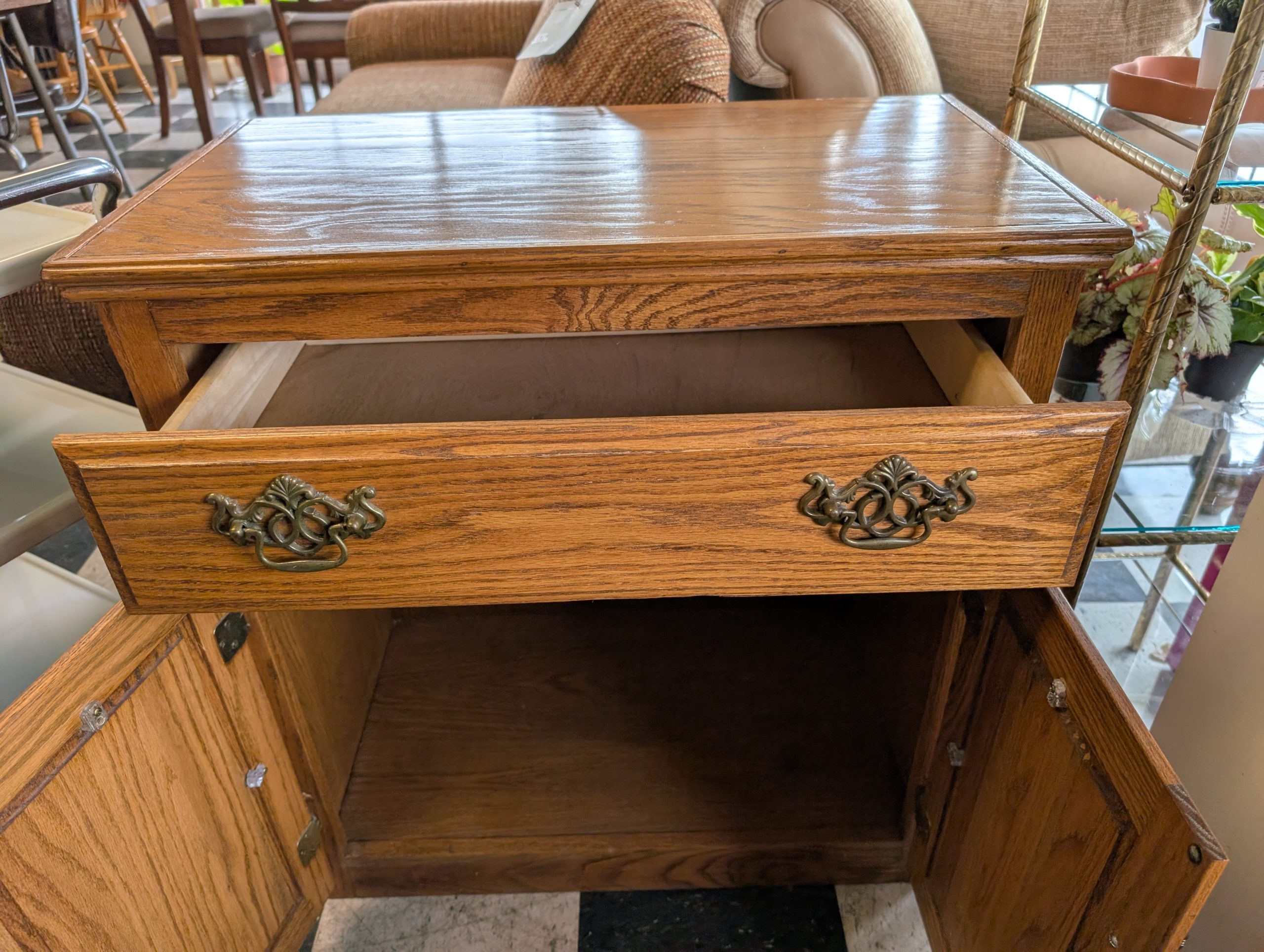 Oak Kitchen Storage Cabinet - Image 2