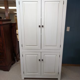 White XL Pantry Cabinet