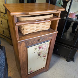 Storage Trash Can with Basket