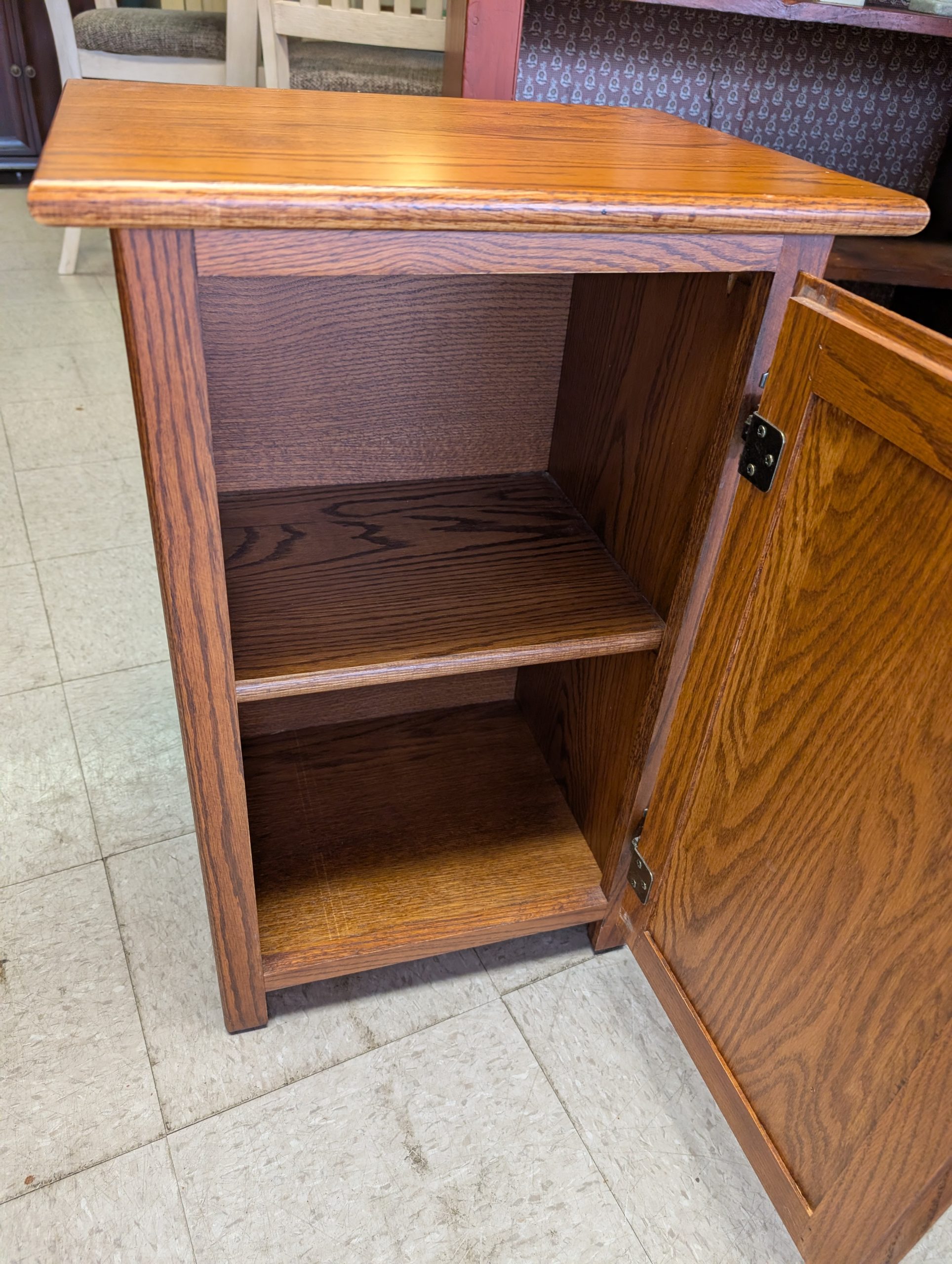Small Scale Oak Storage Cabinet - Image 2