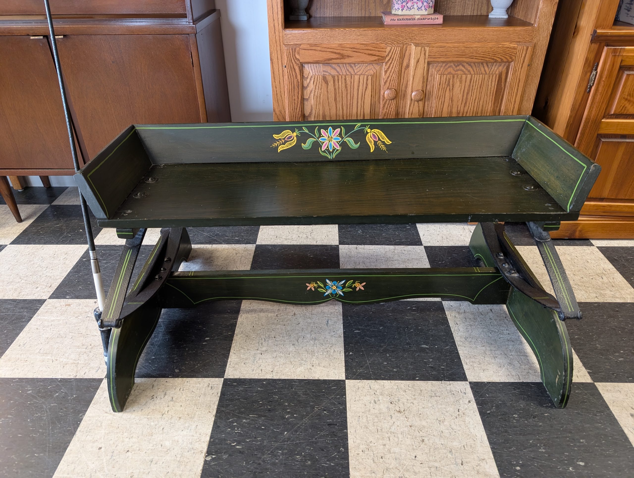 Amish Buggy Bench
