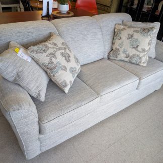 Gray Sofa with Tight Back Cushions