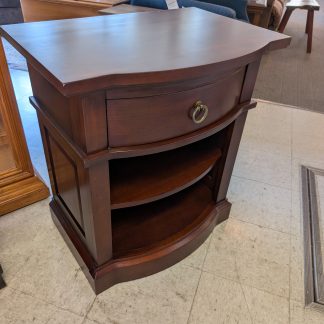 Curved Top Cherry Nightstand