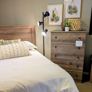 Weathered Gray Bedroom Set
