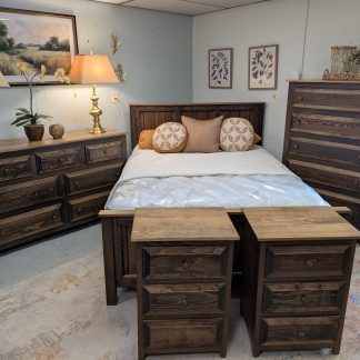 Brown Queen Size Bedroom Set
