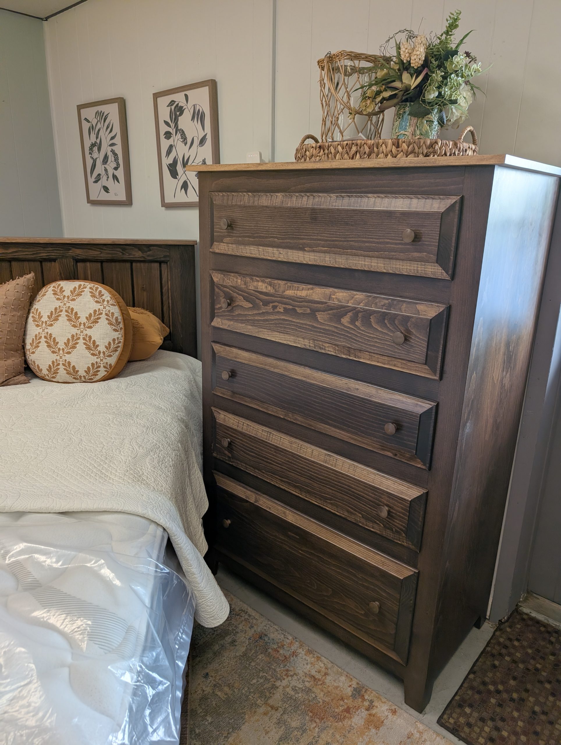 Cappuccino Brown Queen Bedroom Set - Image 3
