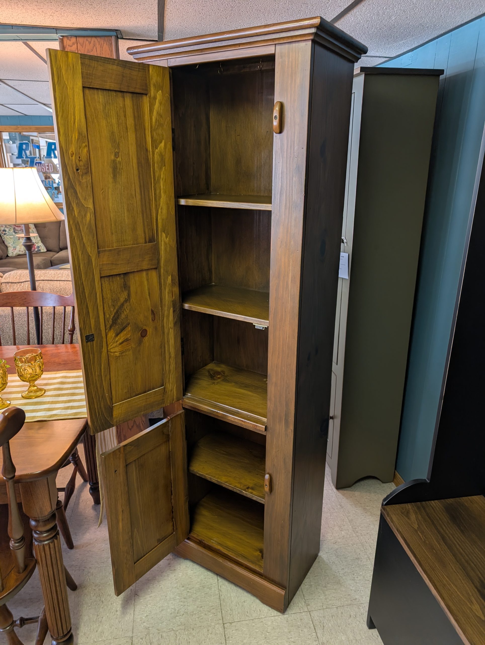 Wooden Pantry Cabinet - Image 2