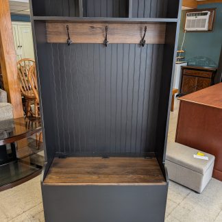 Black & Walnut Entryway
