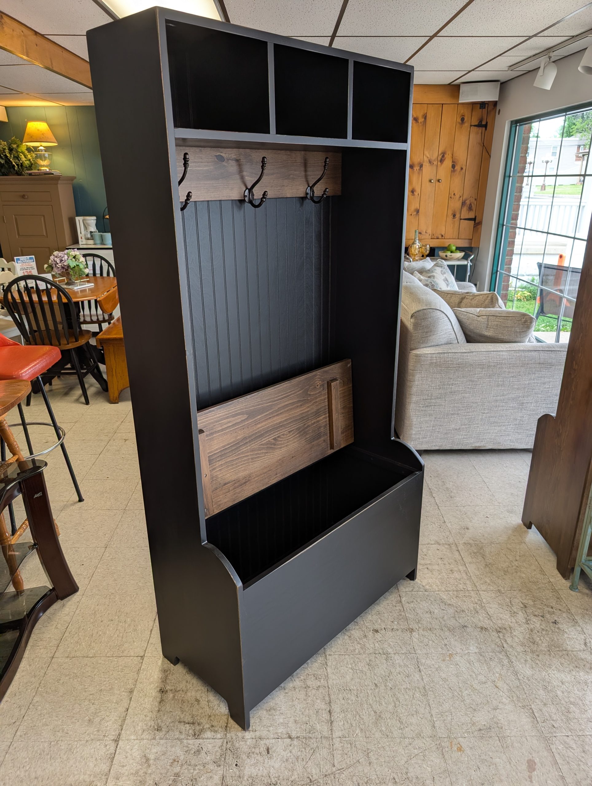 Black & Walnut Entryway - Image 2