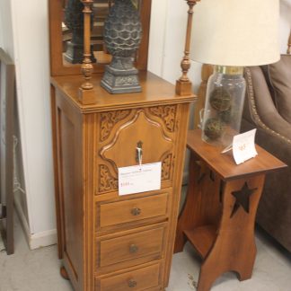 Wooden Hallway Cabinet