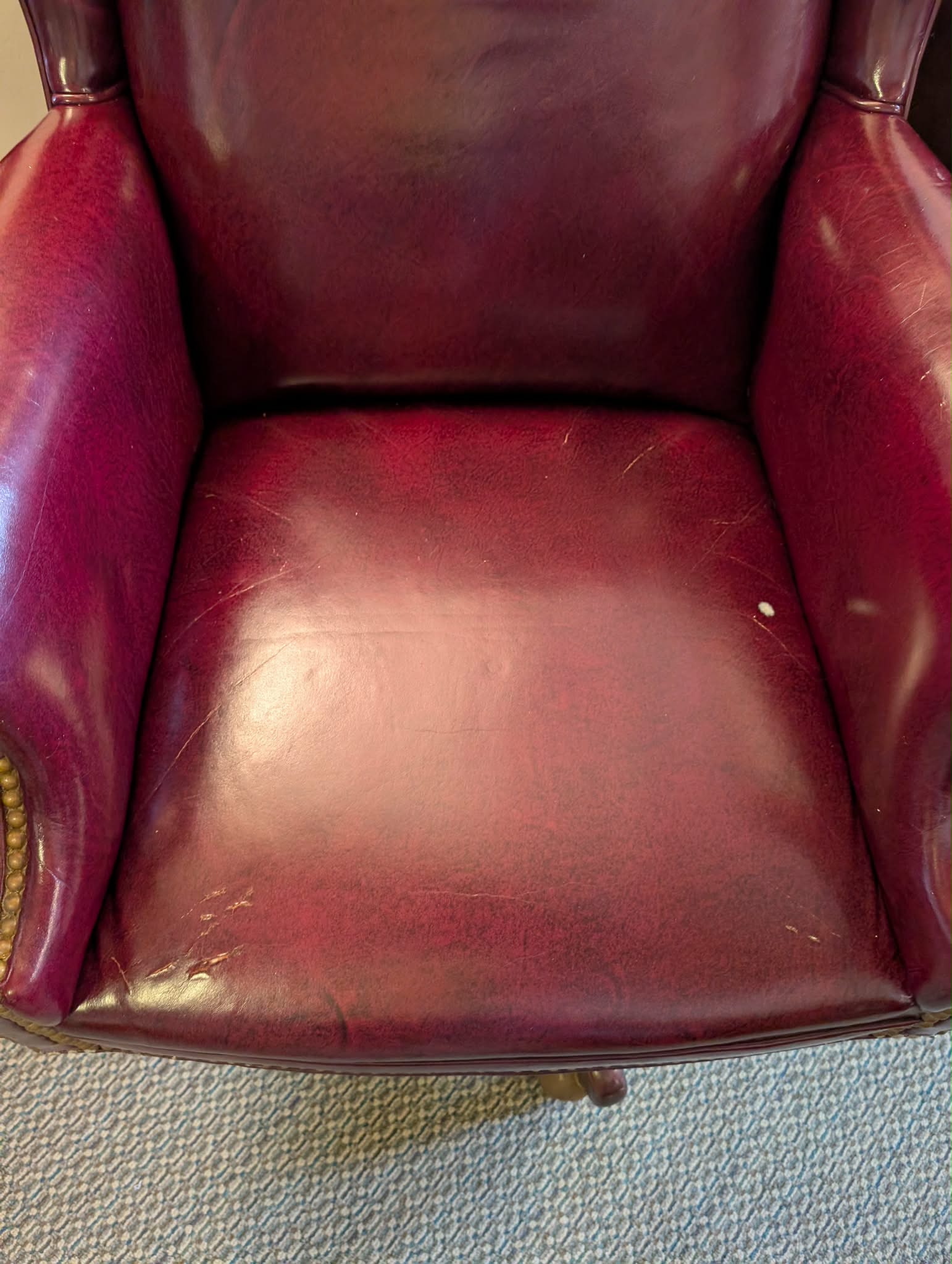 Hancock & Moore Leather Chair - Image 3