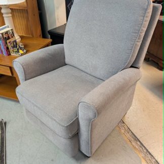 Gray Push Back Reclining Chair