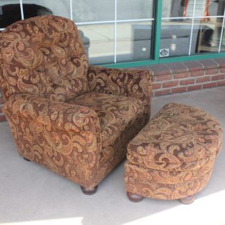 Bradington Young Chair & Ottoman Set