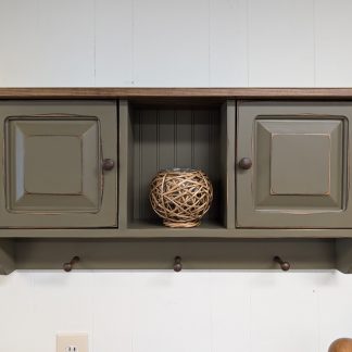 3' Sage Green Wall Shelf