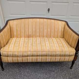 Vintage Gold Settee