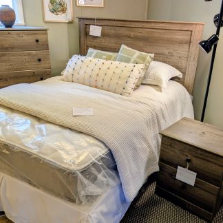 Weathered Gray Bedroom Set