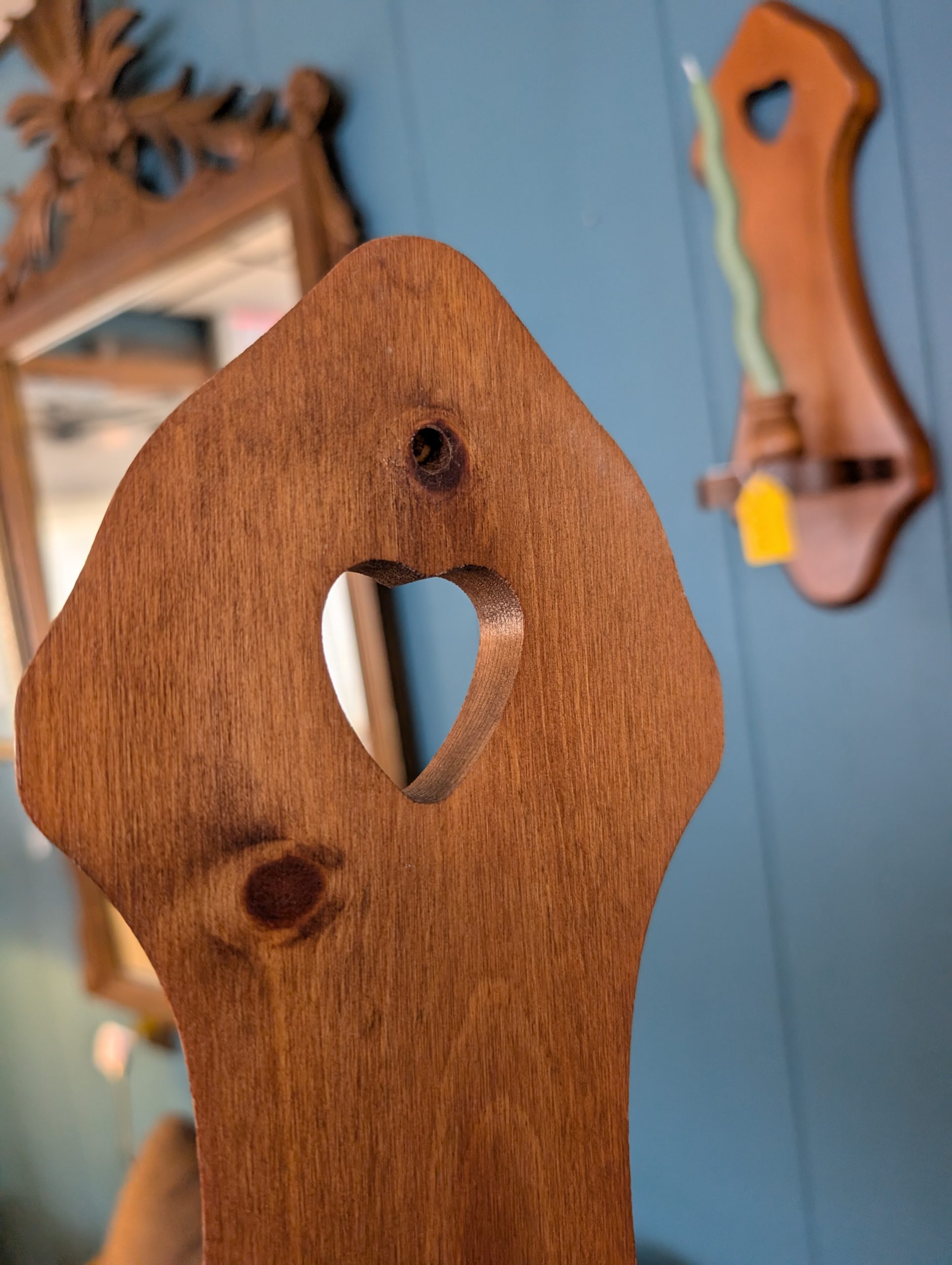Wooden Wall Candle Stick Holders - Image 2