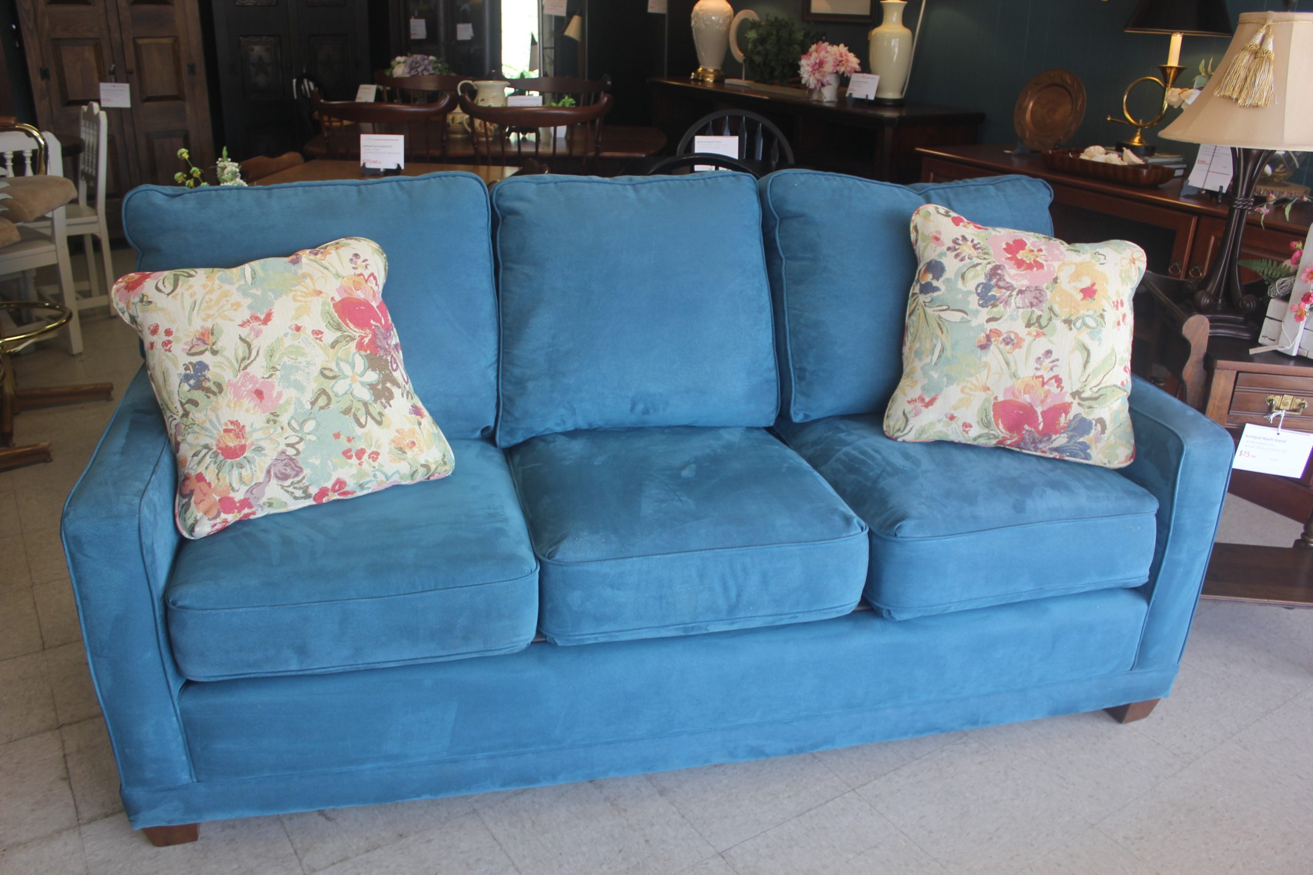 LAZBOY Blue Sofa
