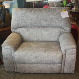 Gray Oversized Recliner