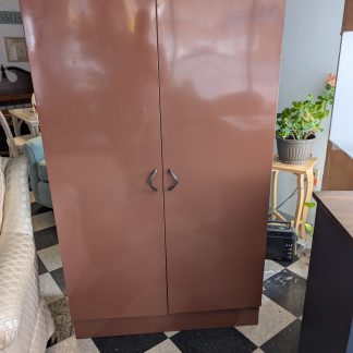 Brown Metal Utility Cabinet