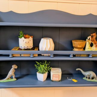 Coastal Blue Trinket Display Shelf