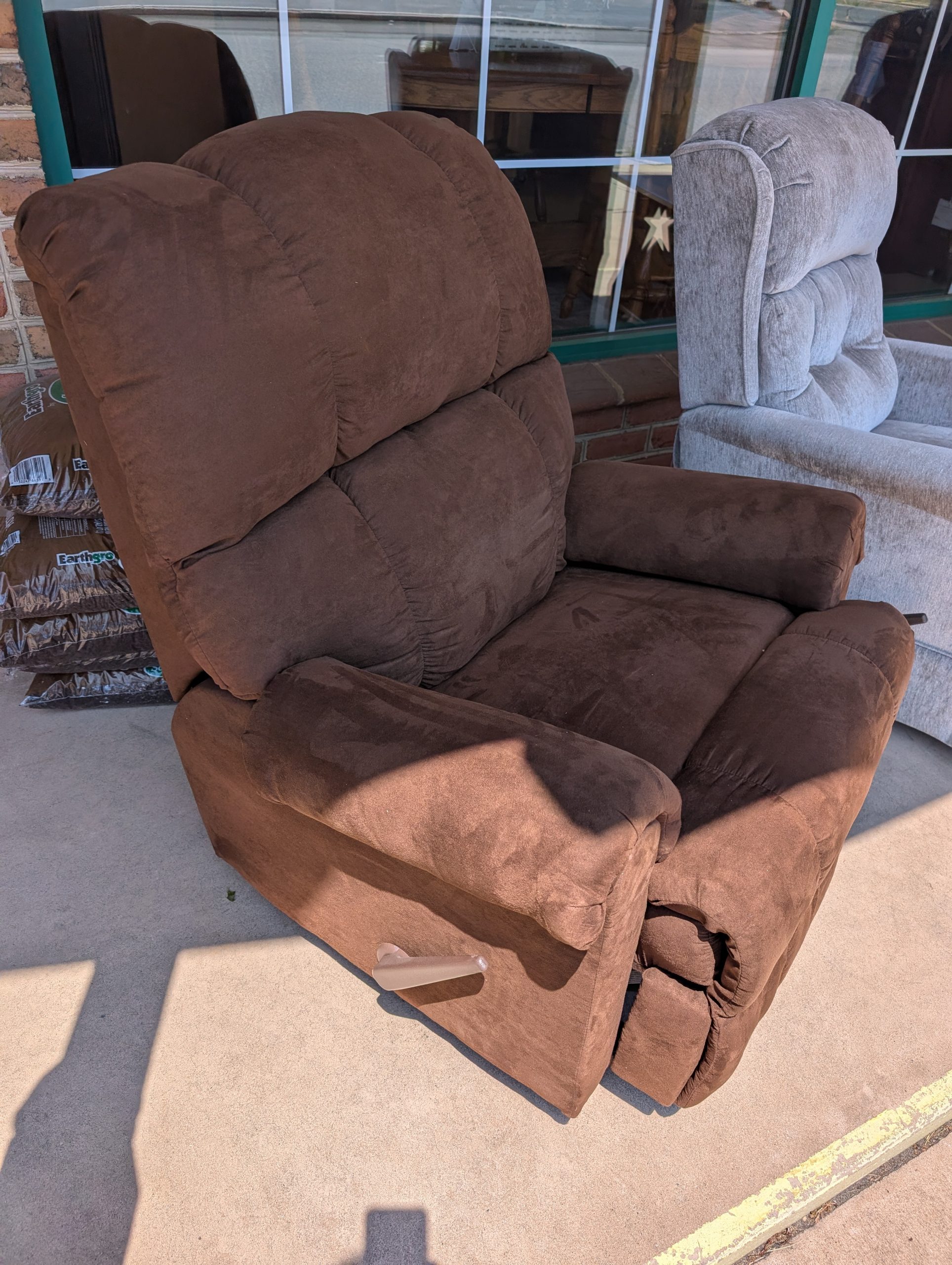 Chocolate Brown Recliner