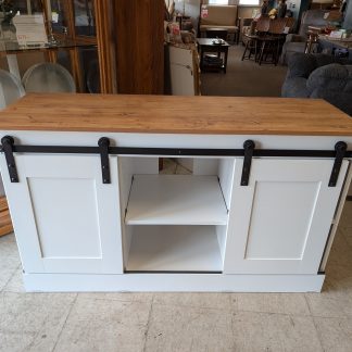 White TV Stand