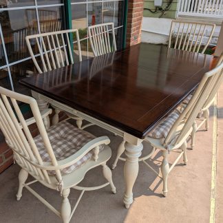 Two-Color Table & Chair Set