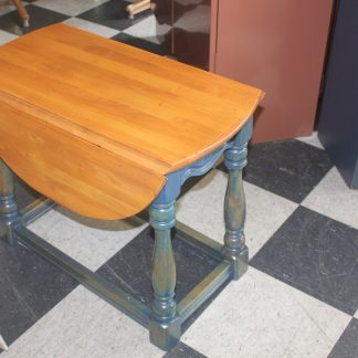 Swivel Drop Leaf End Table