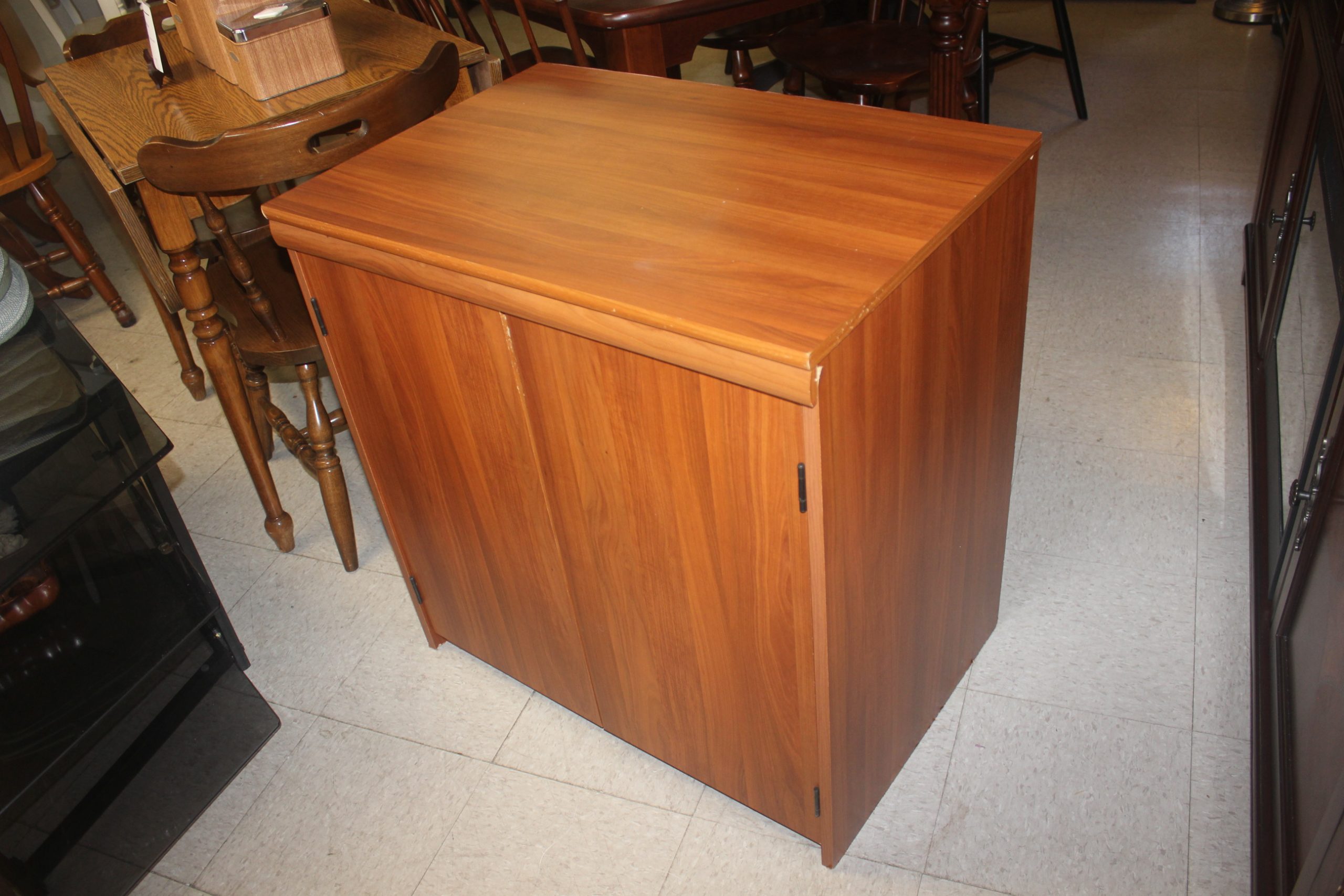 Cherry Laminate Cabinet - Image 3