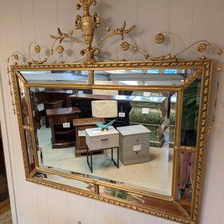 Ornate Gold Finish Mirror