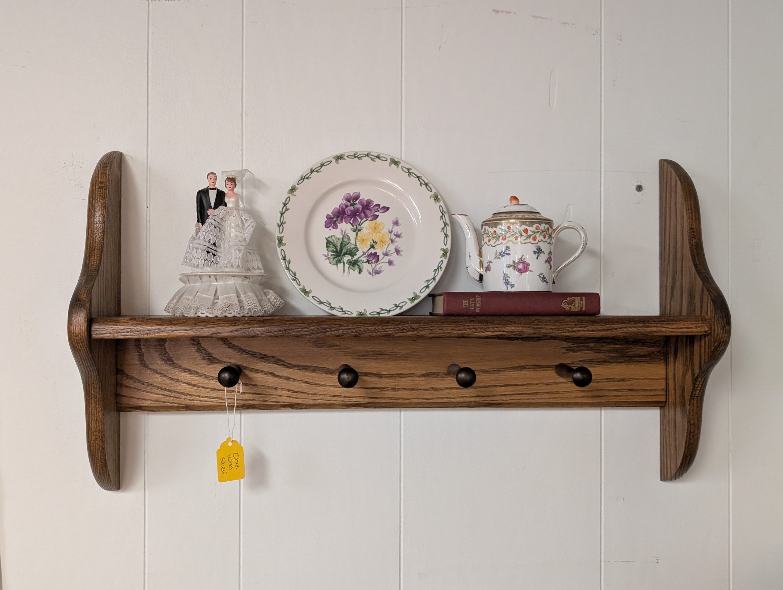 Oak Wall Shelf