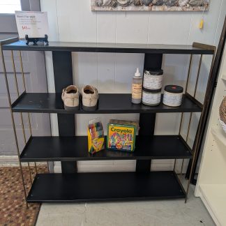 Black 3 Tier Shelf