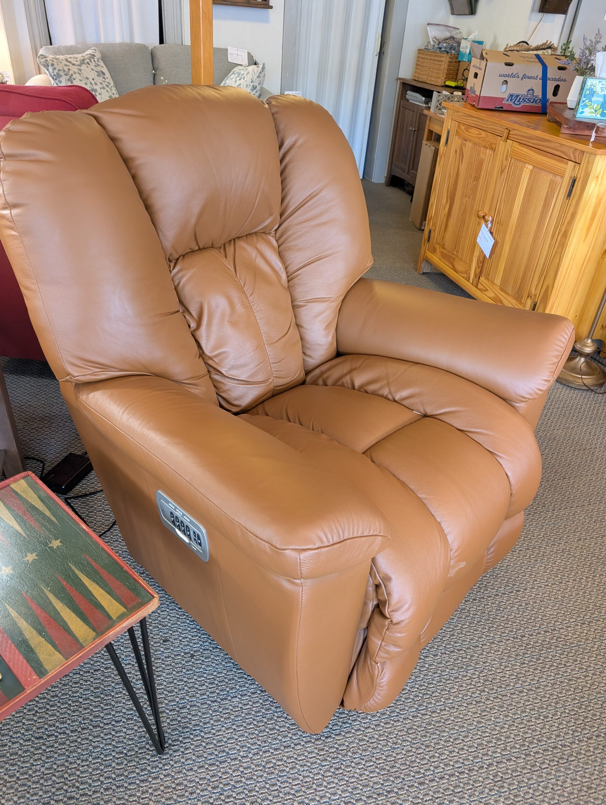 Brown Leather LAZBOY Recliner - Image 2